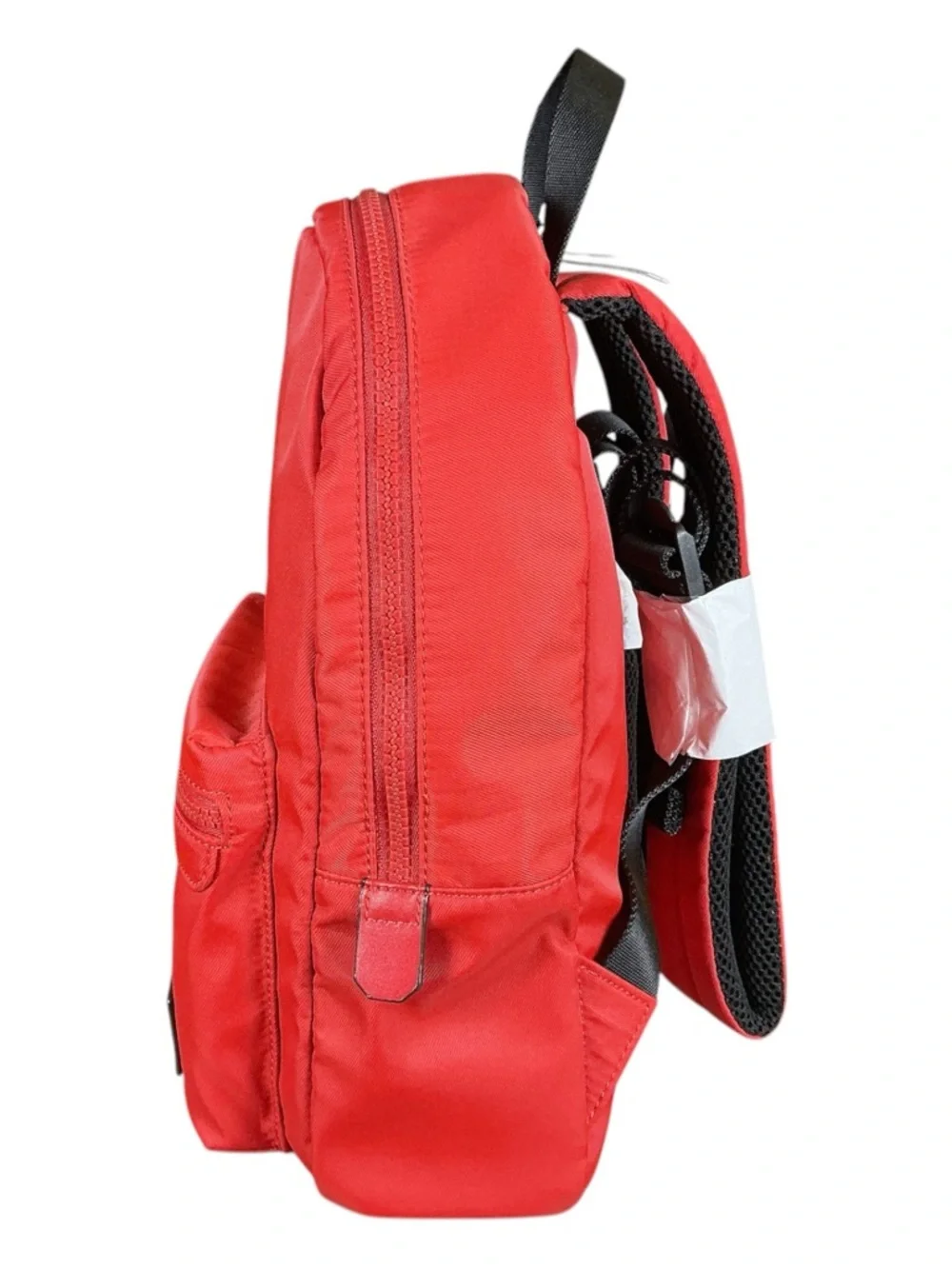 Rebecca Minkoff Backpack Red Nylon Gorpcore Utility Minimalist Streetwear NWT